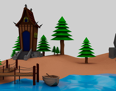 Sea Side Low Poly