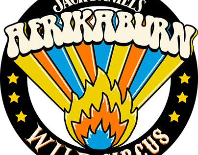 Afrikaburn logo design and style proposal