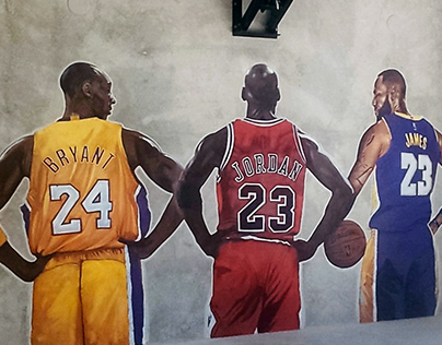 Basketball Legends Mural, Noosa