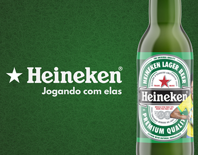 Heineken: Jogando com elas | Projeto Gráfico