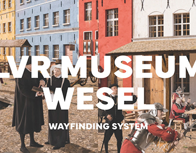 Wayfinding System LVR Museum Wesel