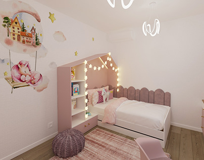 Дитяча кімната для дівчинки