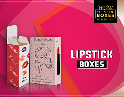 Printed Lipstick Boxes