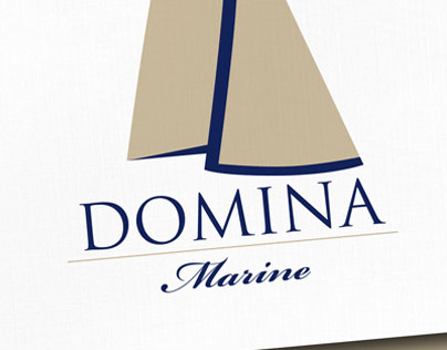 Logo design for Domina Marine/Charters