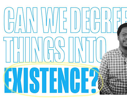 Project thumbnail - Can we decree things into existence?