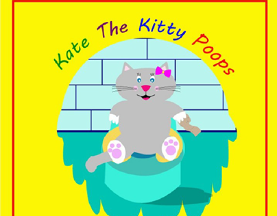 children book: Kate the kitty poops