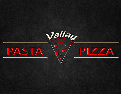 Logo VALLAY Pizza and Pasta