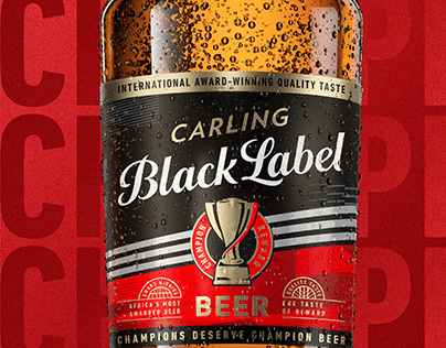 Carling Black Label - Visual Identity & Packaging