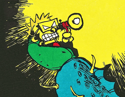 Spaceman Spiff (Calvin & Hobbes) Motion Comic.