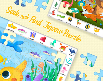 SEEK AND FIND JIGSAW PUZZLE