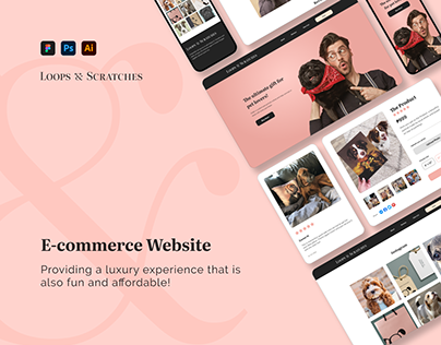 E-commerce Website (Loops&Scratches)