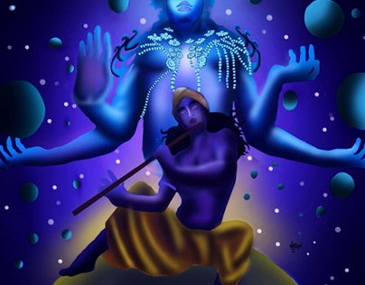 Lord Vishnu Projects | Photos, videos, logos, illustrations and branding on  Behance