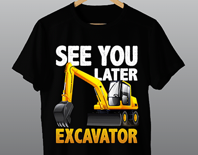 EXCAVATOR T-shirt Design