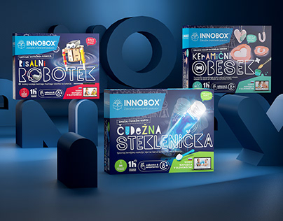 INNOBOX | Toy packaging design, photo, copy, render