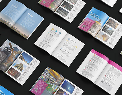 Guía turistica CDMX - Diseño editorial