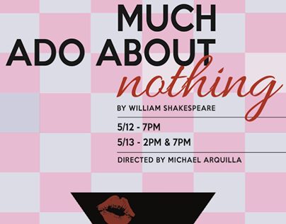 MUCH ADO ABOUT NOTHING POSTER