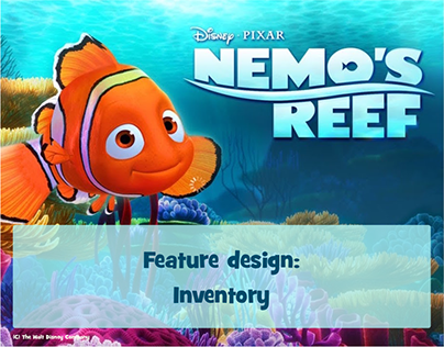 Nemo's Reef: Inventory