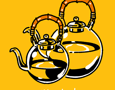 Tea pot 【Hayasumi / illustration】