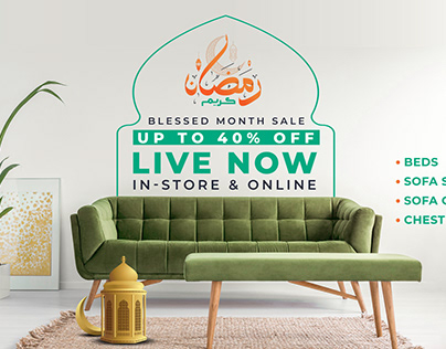 Blessed Month Sale Campaign Design