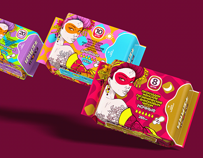 Project thumbnail - Packaging design concept for women's pads ATORI TEARA