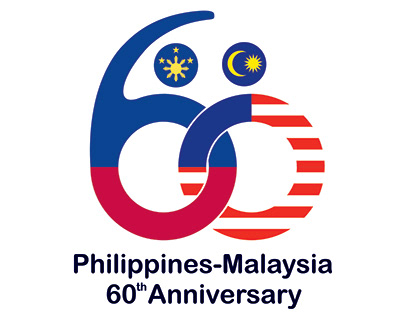 Philippines-Malaysia 60 logo (competition proposal)