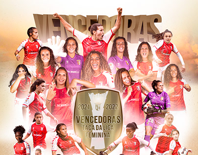Vencedoras Taça da Liga Feminina 2021/2022