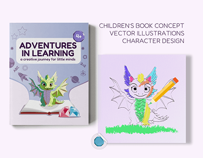 Children's Book Concept/Vector Illustration/Character