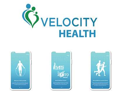 Velocity Health ui/ux design