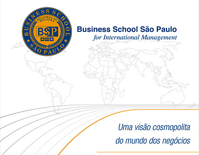 Design Gráfico. Catálogo Business School São Paulo
