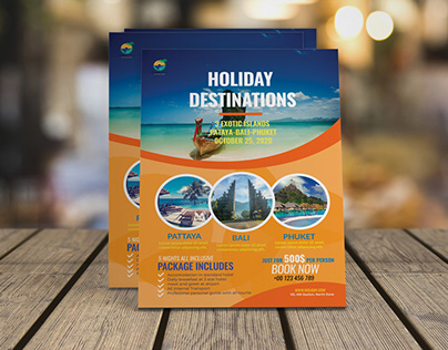 Holiday Destination Flyer