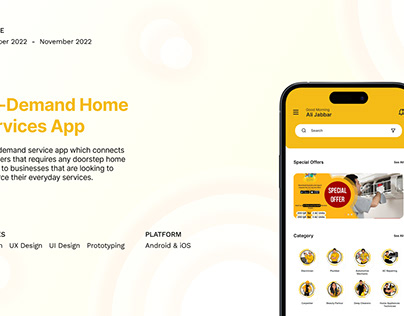 On-Demand Home Services App