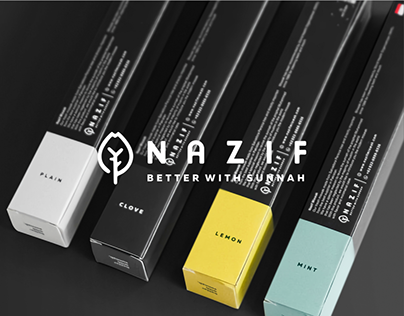Nazif Miswak Packaging Design