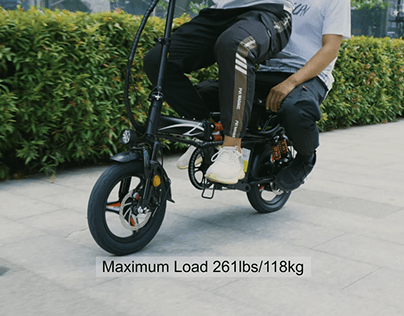 TopMate Foldable Lightweight Electric Bike