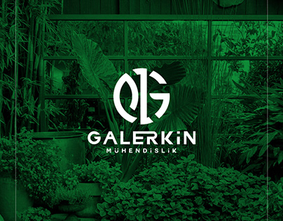 Galerkin Mühendislik Logo Tasarımı
