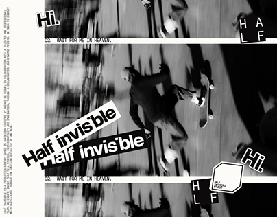 Half invisible