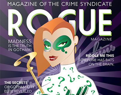 The Riddler Pinup Cover