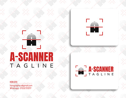 A-Scaner Logo Design l Creative Logo Design