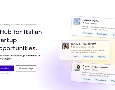 Project thumbnail - Startup Jobs Italia