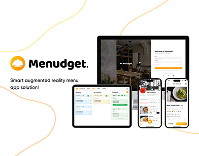 Menudget - Restaurant POS & Mobile App | UI/UX Design