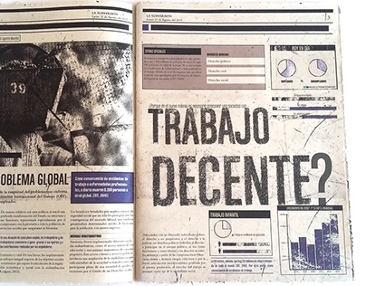 Diseño editorial, Diario Subversivo. (Cátedra Wolko 2)