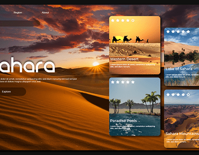 Sahara Tourism Idea Revamp