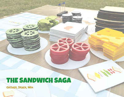 The Sandwich Saga- Board Game