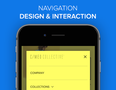 Navigation Design & Interaction