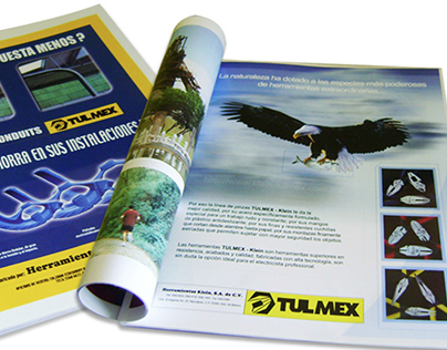TULMEX  magazine advertising