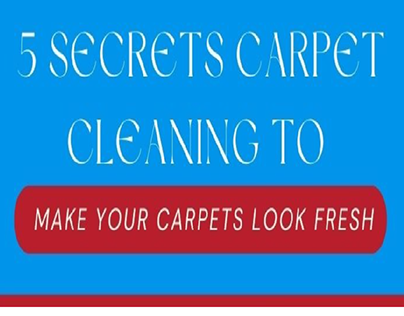 5 Secrets to Make Your Carpet Look Fresh