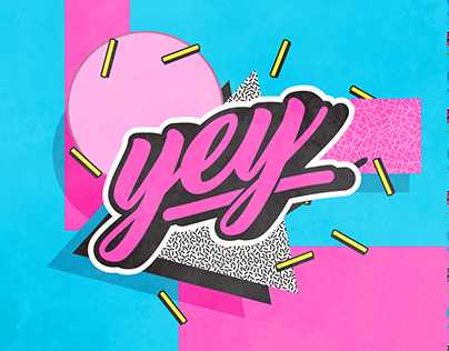Yey! : 70s Logo Inspired