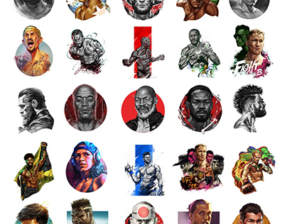 - Fighter Portraits -