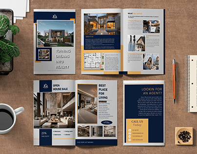 Brochure of real Estate business