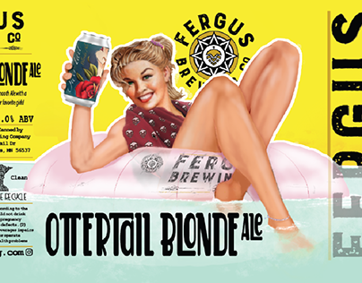 Ottertail blonde - Fergus Brewing