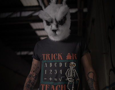 Halloween Teacher T-shirt Design Teachers Designs